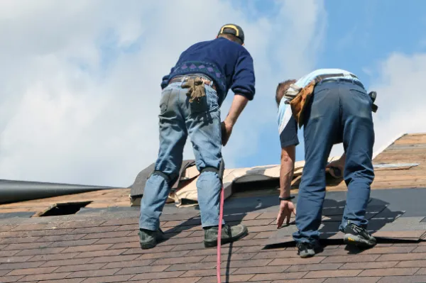 Roof Before and After